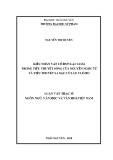 Luận văn Thạc sĩ Ngôn ngữ và Văn hóa Việt Nam: Kiểu nhân vật cô đơn lạc loài trong tiểu thuyết Sông của Nguyễn Ngọc Tư và tiểu thuyết Sa mạc của Le Clezio