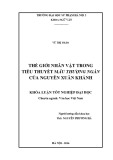 Khoá luận Tốt nghiệp Đại học: Thế giới nhân vật trong tiểu thuyết Mẫu thượng ngàn của Nguyễn Xuân Khánh