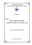 Luận văn Thạc sĩ Kinh tế: Hoàn thiện mô hình hải quan điện tử tại Việt Nam