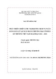 Luận văn Thạc sĩ Kinh tế: Phát triển chiến lược Marketing dịch vụ ngân hàng bán lẻ tại ngân hàng thương mại cổ phần Kỹ Thương Việt Nam giai đoạn 2011 – 2015