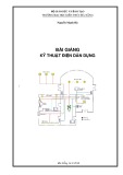 Bài giảng Kỹ thuật điện dân dụng - Nguyễn Mạnh Hà