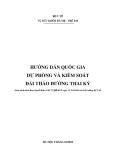 Hướng dẫn quốc gia dự phòng và kiểm soát đái tháo đường thai kỳ