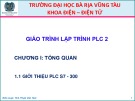 Giáo trình Lập trình PLC 2 - ThS. Phạm Văn Tâm