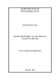 Luận văn Thạc sĩ Sư phạm Toán: Dạy học chủ đề tổ hợp – xác suất thông qua các bài toán thực tiễn