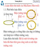 Bài giảng Vật lý đại cương 2: Trường điện từ (TS. Lý Anh Tú)