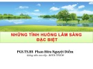 Bài giảng Những tình huống lâm sàng đặc biệt