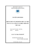 Luận văn Thạc sĩ Kinh tế: Những nhân tố ảnh hưởng đến cấu trúc vốn của các công ty cổ phần niêm yết Việt Nam