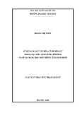 Luận văn Thạc sĩ Sư phạm Lịch sử: Sử dụng di sản văn hóa Cố đô Hoa Lư trong dạy học Lịch sử địa phương ở lớp 10 trung học phổ thông tỉnh Ninh Bình