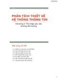 Bài giảng Phân tích thiết kế hệ thống thông tin - Chương 4: Thu thập yêu cầu hướng đối tượng