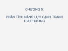 Bài giảng Chuỗi cung ứng và mạng sản xuất: Chương 5 - TS. Nguyễn Thị Xuân Hòa