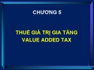 Bài giảng Thuế: Chương 5 - Nguyễn Đăng Khoa