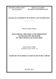 Summary of Materials science doctoral thesis: Rotational spectral line formation and radiative transfer in circumstellar envelopes