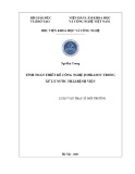 Luận văn Thạc sĩ Môi trường: Tính toán thiết kế công nghệ Johkasou trong xử lý nước thải bệnh viện