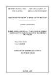 Summary of Materiasls science doctoral thesis: Study on fabrication and properties of nitride coatings on WC-Co hard alloys by magnetron sputtering