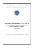 summary of Science material doctoral thesis: Research on dynamic properties and develop the solid-state ultraviolet laser system using CE3+ ion doped material