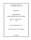 Luận án Tiến sĩ Ngữ Văn: Tính trữ tình trong truyện ngắn Ivan Bunin