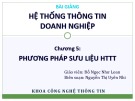 Bài giảng Hệ thống thông tin doanh nghiệp: Chương 5 - Đỗ Ngọc Như Loan