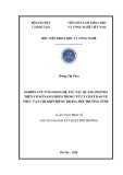 Luận văn Thạc sĩ Kỹ thuật môi trường: Nghiên cứu ứng dụng hệ xúc tác quang Fenton trên cơ sở nano MOFs trong xử lý chất bảo vệ thực vật Chlorpyrifos trong môi trường nước