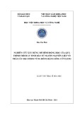 Luận văn Thạc sĩ Hóa học: Nghiên cứu xây dựng mô hình động học của quá trình trích ly tinh dầu từ nguồn nguyên liệu vỏ trái cây họ Citrus vùng đồng bằng sông Cửu Long