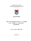 Luận văn Thạc sĩ Khoa học: Phức chất hỗn hợp kim loại Ln-Co với phối tử N,N-pyriđin-2,6- đicacbonylbis(thioure)