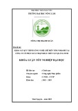 Khoá luận tốt nghiệp Đại học: Khảo sát quy trình công nghệ chế biến tôm Nobashi tại Công ty cổ phần xuất nhập khẩu thủy sản Quảng Ninh