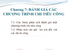 Bài giảng Kinh tế công cộng: Chương 7 - PGS.TS. Phí Mạnh Hồng