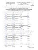 Đề thi giữa học kì 2 môn Hóa học lớp 11 năm 2020-2021 - Trường THPT chuyên Nguyễn Thị Minh Khai