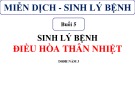 Bài giảng Miễn dịch - Sinh lý bệnh: Buổi 5 - ThS.BS Lê Thị Thu Hương