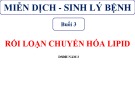 Bài giảng Miễn dịch - Sinh lý bệnh: Buổi 3 - ThS.BS Lê Thị Thu Hương