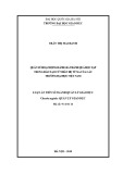 Luận văn Thạc sĩ Khoa học giáo dục: Quản lý hoạt động đánh giá thành quả học tập trong đào tạo cử nhân hệ từ xa ở các trường đại học Việt Nam