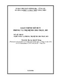 Giáo trình Phòng và trị bệnh cho trâu, bò (Nghề: Nuôi và phòng trị bệnh cho trâu, bò) - Sở Nông nghiệp và PTNT tỉnh Bà Rịa – Vũng Tàu