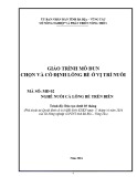 Giáo trình Chọn và cố định lồng bè ở vị trí nuôi (Nghề: Nuôi cá lồng bè trên biển) - Sở Nông nghiệp và PTNT tỉnh Bà Rịa – Vũng Tàu