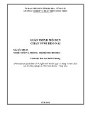 Giáo trình Chăn nuôi heo nái (Nghề: Nuôi và phòng, trị bệnh cho heo) - Sở Nông nghiệp và PTNT tỉnh Bà Rịa – Vũng Tàu