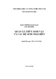 Giáo trình Quần xã thủy sinh vật và các hệ sinh thái biển - TS. Võ Sĩ Tuấn