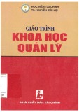 Giáo trình Khoa học quản lý - Học viện tài chính