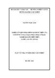 Luận văn Thạc sĩ Khoa học lâm nghiệp: Nghiên cứu một số đặc điểm tái sinh tự nhiên của loài Pơ mu (Fokienia hodginsii (Dunn) A.Henry et Thomas) tại khu bảo tồn thiên nhiên Nà Hẩu, Văn Yên, Yên Bái