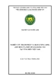 Luận văn Thạc sĩ Sinh học: Nghiên cứu thành phần và hàm lượng lipid, axit béo của một số loài rong Nâu tại vùng biển Việt Nam