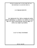 Luận văn Thạc sĩ Sinh học: Xác định cadidate gen kháng bệnh bạc lá trong các giống lúa bản địa của Việt Nam phục vụ công tác chọn tạo giống