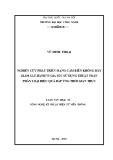 Luận văn Thạc sĩ Công nghệ kỹ thuật Điện tử Viễn thông: Nghiên cứu phát triển mạng cảm biến không dây giám sát hành vi gia súc sử dụng thuật toán phân loại hiệu quả đáp ứng thời gian thực