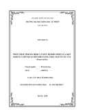 Luận văn Thạc sĩ Khoa học: Phân tích tính đa hình và mức độ biểu hiện của gen OsHKT1;5 liên quan đến khả năng chịu mặn ở cây lúa  (Oryza Sativa)