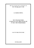 Luận văn Thạc sĩ Luật học: Tội vi phạm quy định về tham gia giao thông đường bộ từ thực tiễn tỉnh Bình Định