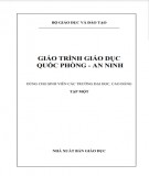 Giáo trình Giáo dục quốc phòng an ninh (tập 1): Phần 2