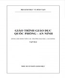 Giáo trình Giáo dục quốc phòng an ninh (tập 2): Phần 2