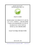 Luận văn Thạc sĩ Chăn nuôi: Đánh giá khả năng sinh sản của lợn nái lai [♂ (Rừng x Mường) x ♀ (Đen Hòa Bình)] và khả năng sinh trưởng của con lai giai đoạn sau cai sữa nuôi tại huyện Lạc Sơn, tỉnh Hòa Bình