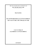 Luận văn Thạc sĩ Luật Hình sự và Tố tụng hình sự: Bắt người theo pháp luật tố tụng hình sự Việt Nam từ thực tiễn tỉnh Quảng Ninh