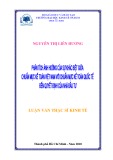 Luận văn Thạc sĩ Kinh tế: Phân tích ảnh hưởng của sự khác biệt giữa chuẩn mực kế toán Việt Nam với chuẩn mực kế toán quốc tế đến quyết định của nhà đầu tư