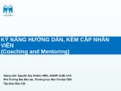 Bài giảng Kỹ năng hướng dẫn, kèm cặp nhân viên