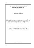 Luận văn Thạc sĩ Luật kinh tế: Điều kiện kinh doanh dịch vụ thu hồi nợ theo pháp luật Việt Nam hiện nay