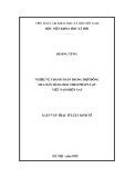 Luận văn Thạc sĩ Luật kinh tế: Nghĩa vụ thanh toán trong hợp đồng mua bán hàng hóa theo pháp luật Việt Nam hiện nay