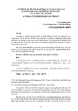 Vấn đề đặt ra đối với hoạt động xuất khẩu nông sản qua biên giới sang thị trường Trung Quốc và vai trò của Cao Bằng